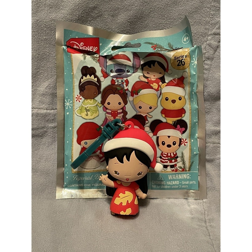 NEW Disney Christmas Holiday Figural Bag Clip Toy - Series 26 - Lilo